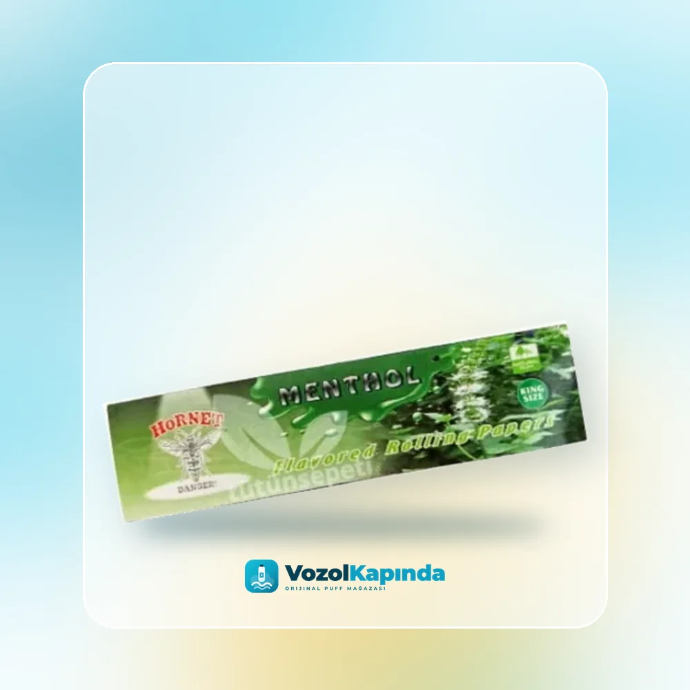 Hornet Menthol Sarma Kağıdı King Size, Vozol Kapında orijinal sarma kağıdı