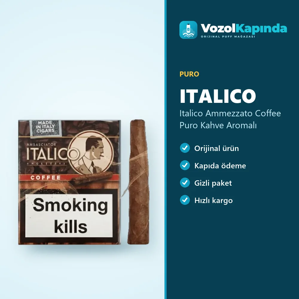 Italico Ammezzato Coffee Puro Kahve Aromalı Bilgi Kartı Italico Ammezzato Coffee Puro Kahve Aromalı özellikleri: orijinal ürün, kapıda ödeme, gizli paket