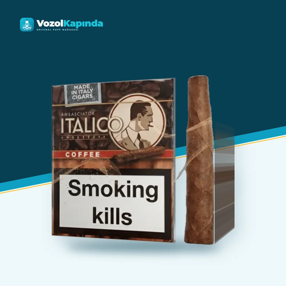 Italico Ammezzato Coffee Puro Kahve Aromalı Orijinal Ambalaj Italico Ammezzato Coffee Puro Kahve Aromalı ön yüz görseli, orijinal ambalaj