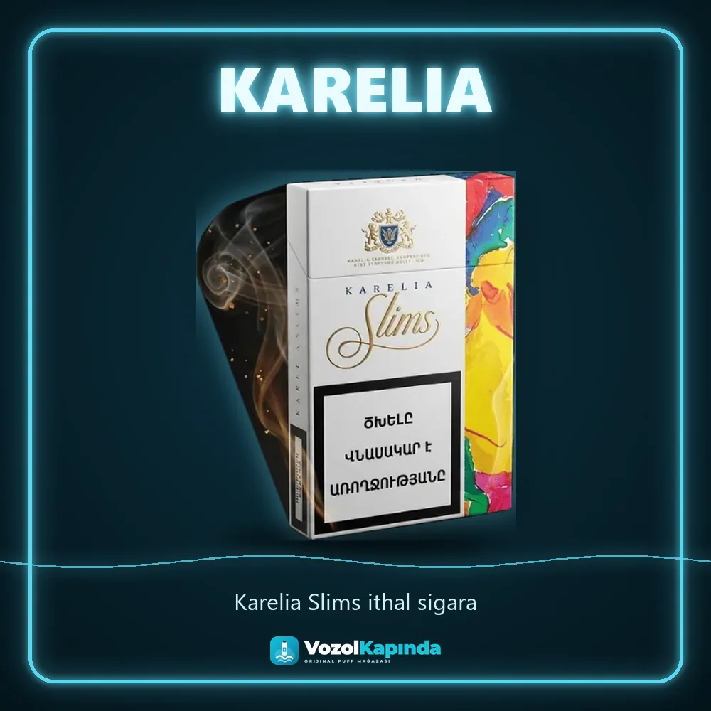 Karelia Slims ithal sigara özellikleri: orijinal ürün, kapıda ödeme, gizli paket