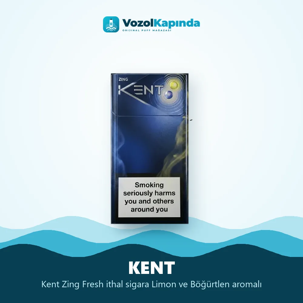 Kent Zing Fresh ithal sigara Limon ve Böğürtlen aromalı sipariş avantajları: kapıda ödeme ve gizli paket