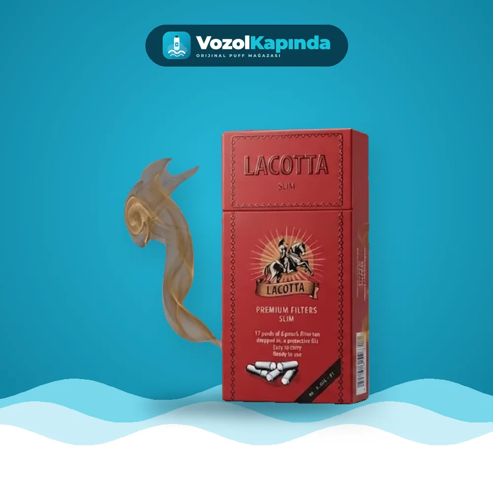 Lacotta Slim Kutu Sigara Sarma Filtresi Sipariş Lacotta Slim Kutu Sigara Sarma Filtresi satın al, Vozol Kapında