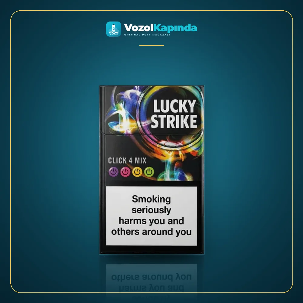 Lucky Strike 4 Click Mix Sigara 4 Farklı Aroma paket görünümü