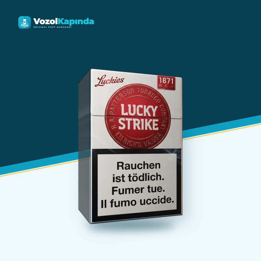Lucky Strike Red ithal sigara Orijinal Ambalaj Lucky Strike Red ithal sigara ürün görseli, orijinal sigara