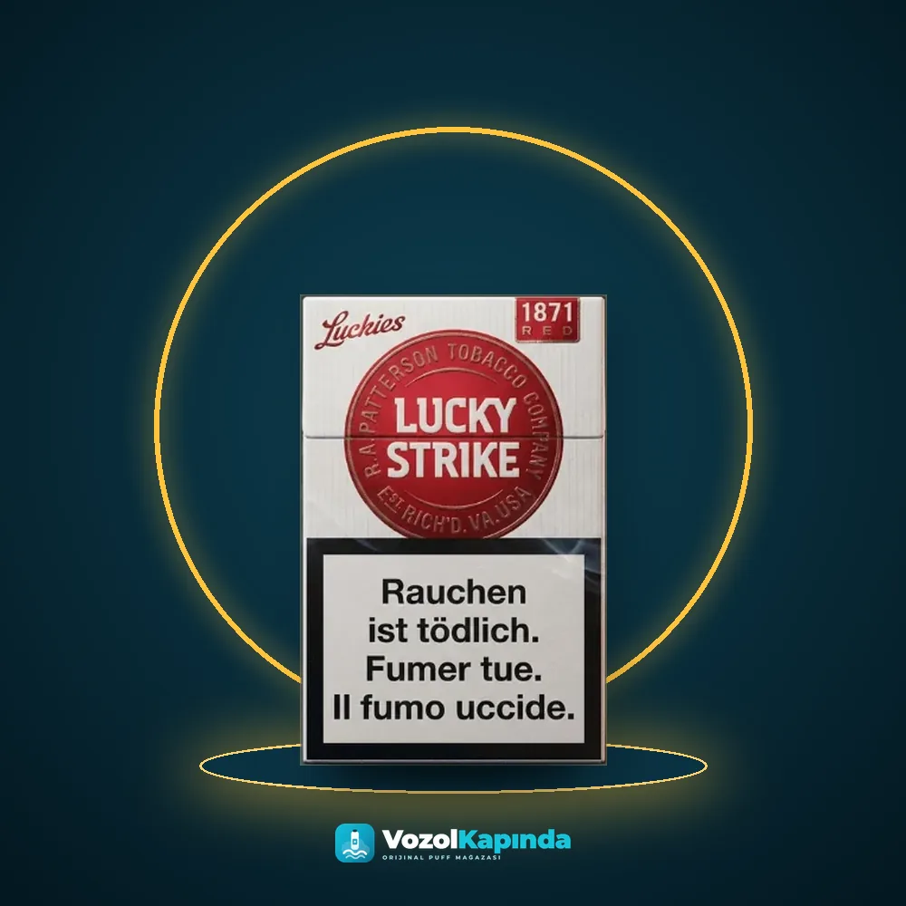 Lucky Strike Red ithal sigara Satın Al Lucky Strike Red ithal sigara, Vozol Kapında orijinal sigara