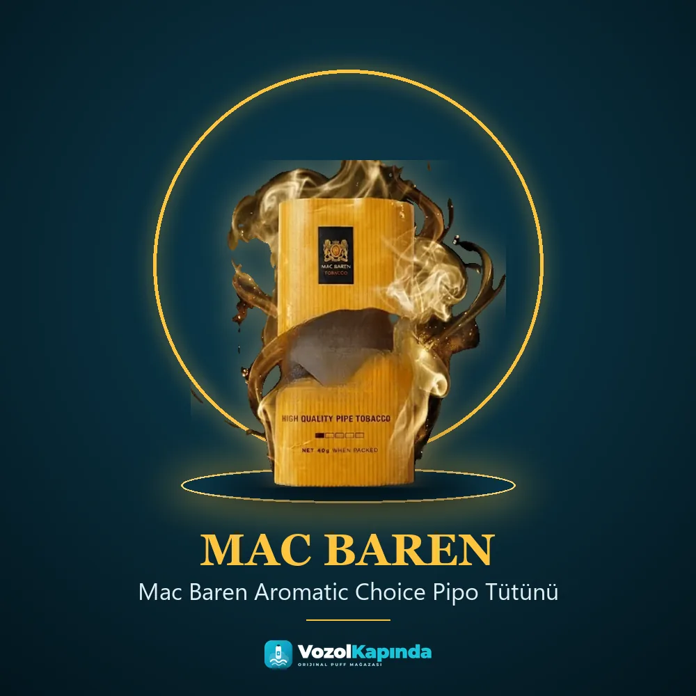 Mac Baren Aromatic Choice Pipo Tütünü sipariş avantajları: kapıda ödeme ve gizli paket