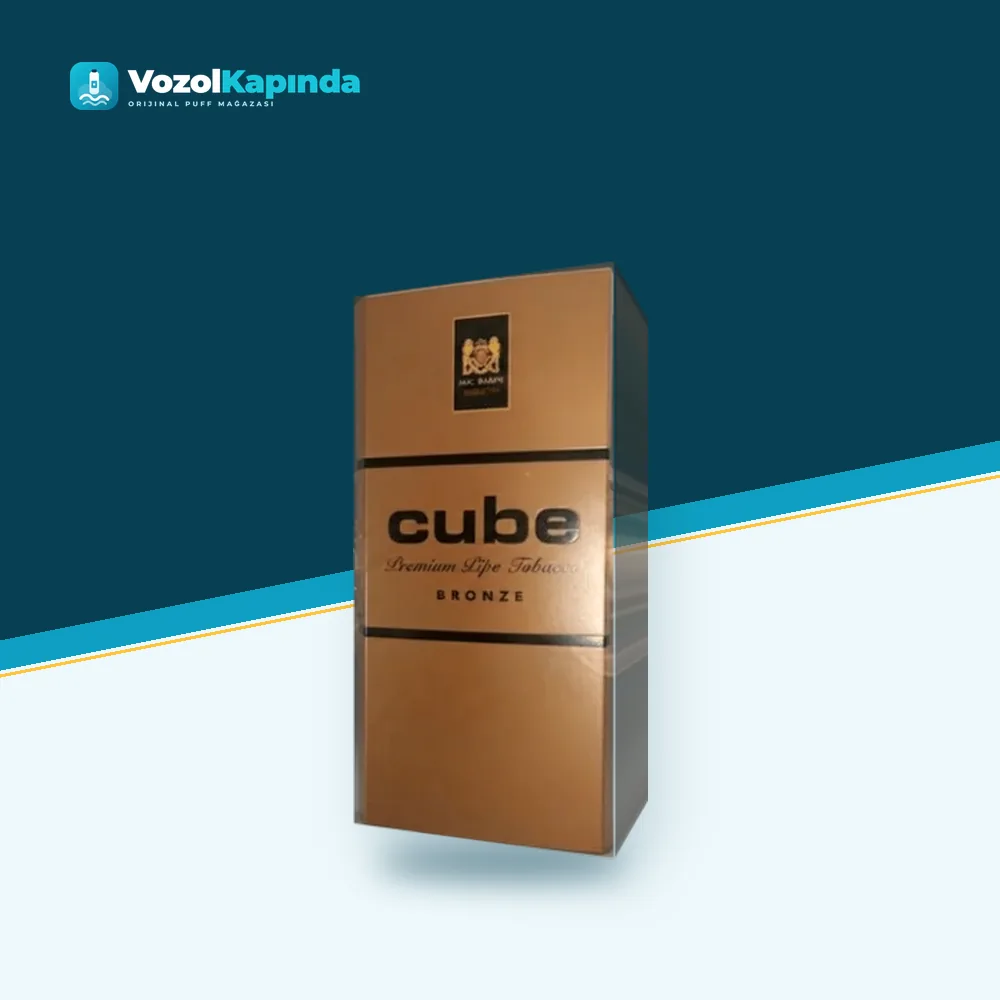 Mac Baren Cube Bronze Premium Pipo Tütünü ürün görseli, orijinal pipo tütünü