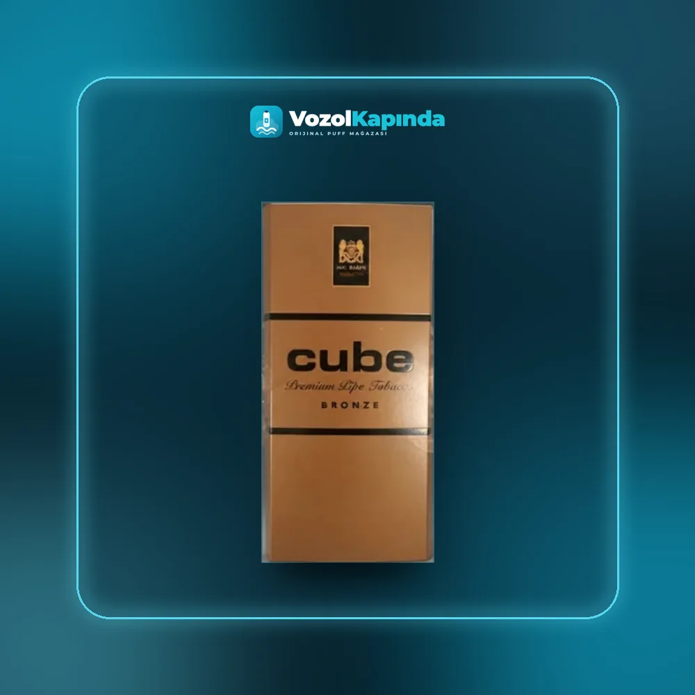 Mac Baren Cube Bronze Premium Pipo Tütünü, Vozol Kapında orijinal pipo tütünü