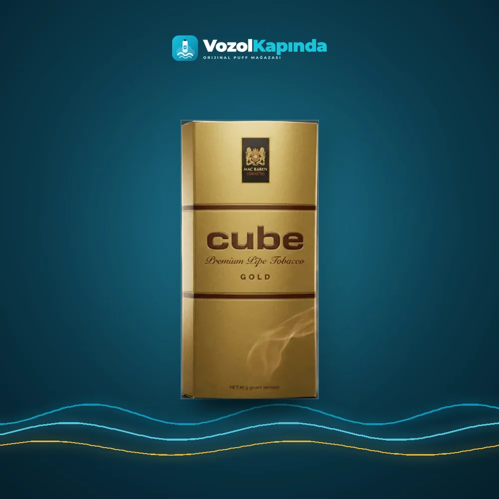 Mac Baren Cube Gold Premium Pipo Tütünü Fiyatı Mac Baren Cube Gold Premium Pipo Tütünü satın al, Vozol Kapında