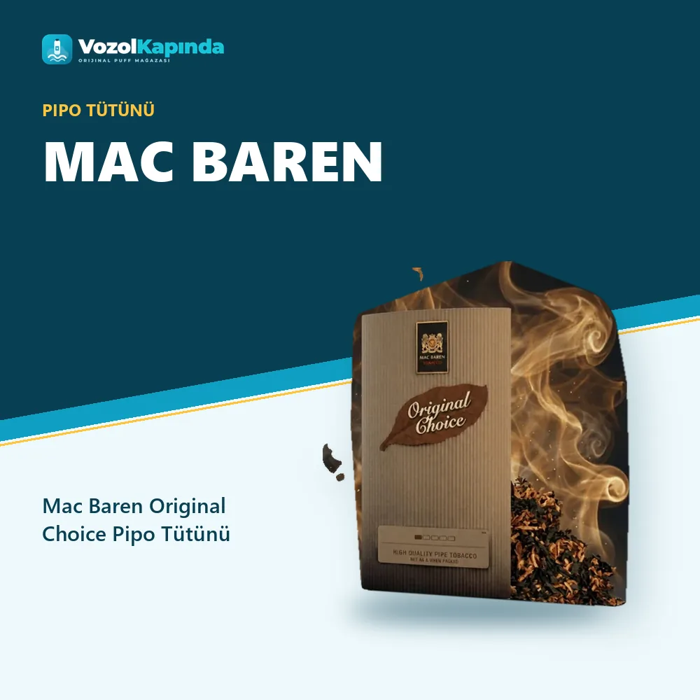 Mac Baren Original Choice Pipo Tütünü Sipariş Bilgileri Mac Baren Original Choice Pipo Tütünü sipariş avantajları: kapıda ödeme ve gizli paket