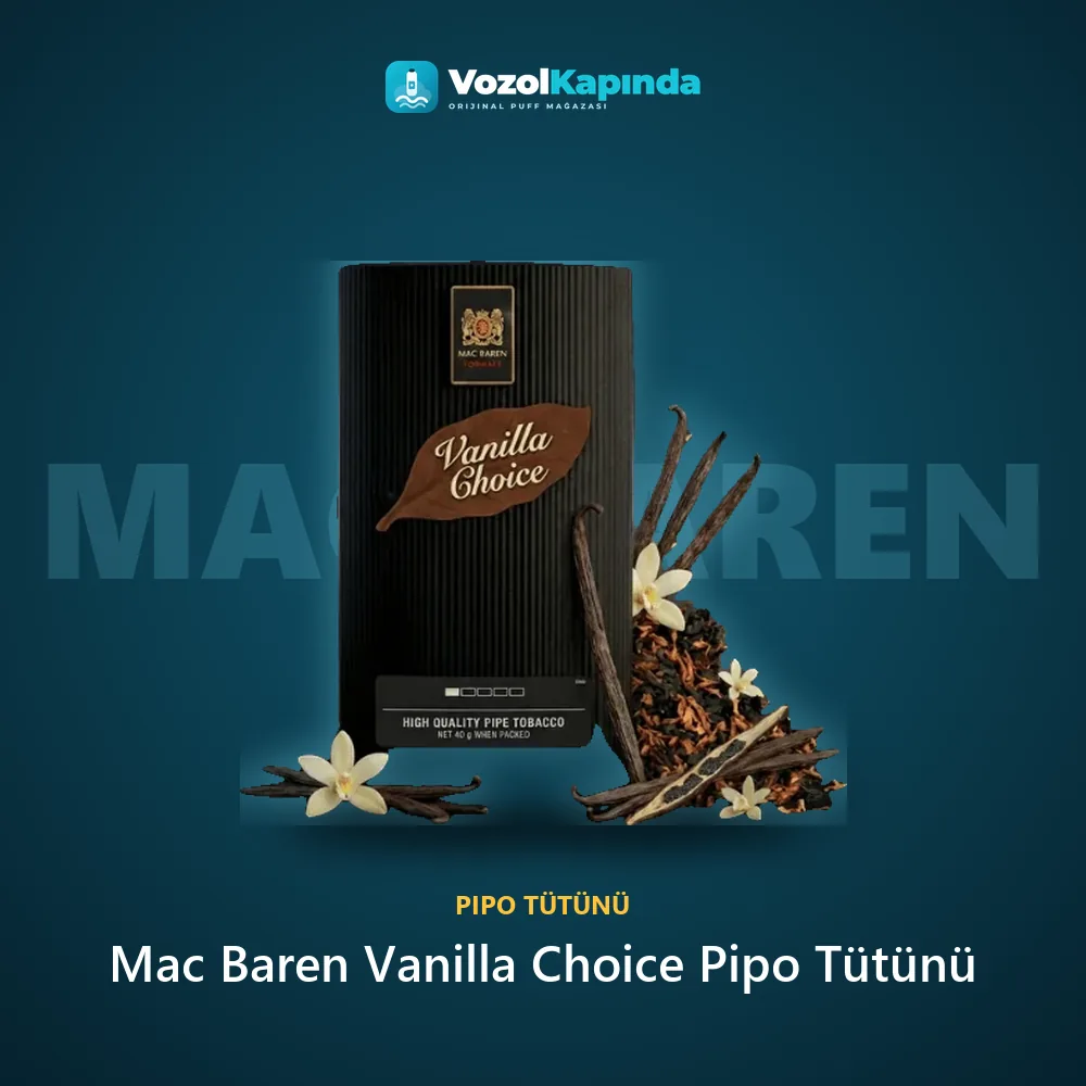 Mac Baren Vanilla Choice Pipo Tütünü Sipariş Bilgileri Mac Baren Vanilla Choice Pipo Tütünü özellikleri: orijinal ürün, kapıda ödeme, gizli paket