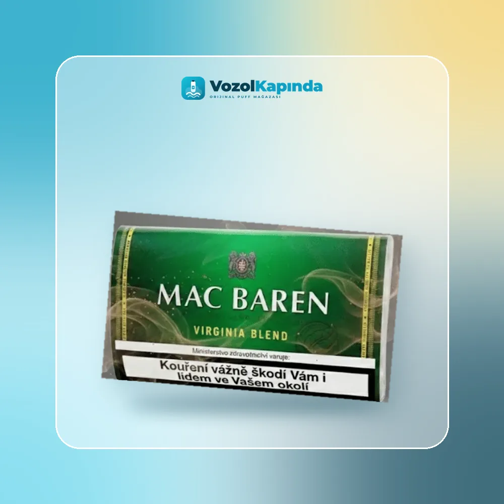 Mac Baren Virginia Blend ithal tütün 30gr ön yüz görseli, orijinal ambalaj