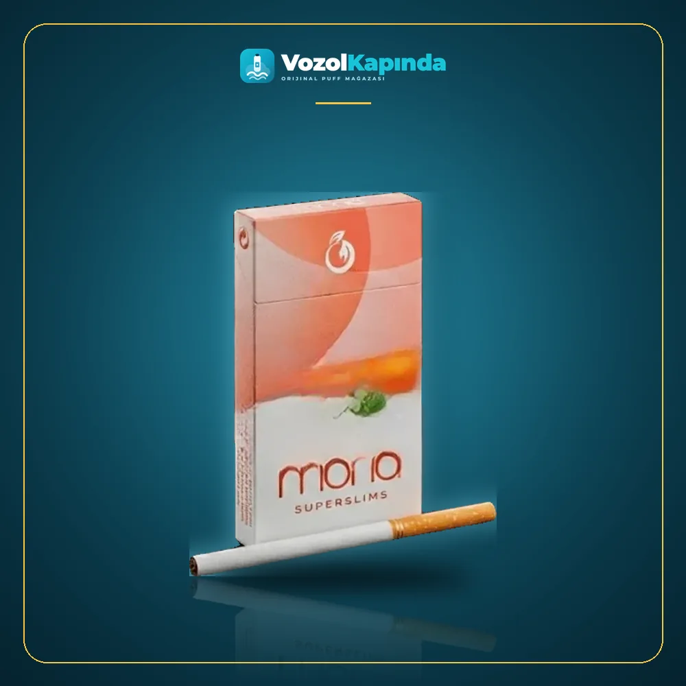 Mond Orange Mint Superslim sigara Portakal ve Nane aromalı Paket Görünümü Mond Orange Mint Superslim sigara Portakal ve Nane aromalı ürün görseli, orijinal sigara