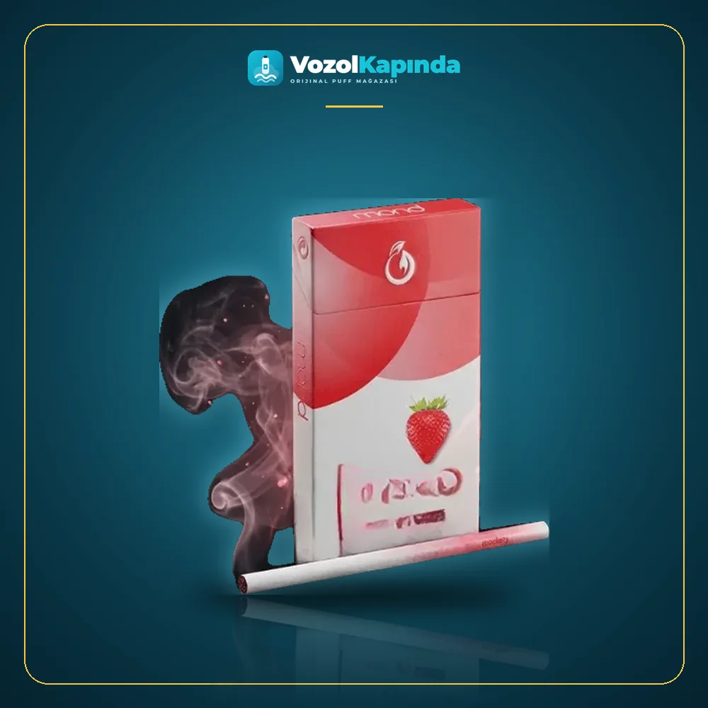 Mond Strawberry Superslim sigara Çilek aromalı Orijinal Ambalaj Mond Strawberry Superslim sigara Çilek aromalı ön yüz görseli, orijinal ambalaj