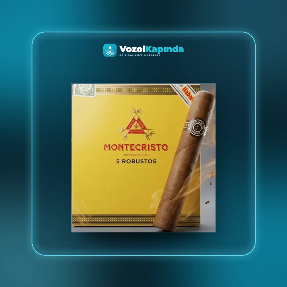 Montecristo 5 Robustos Puro 5’s Gift Pack DOMİNİC fiyatı ve siparişi, Vozol Kapında
