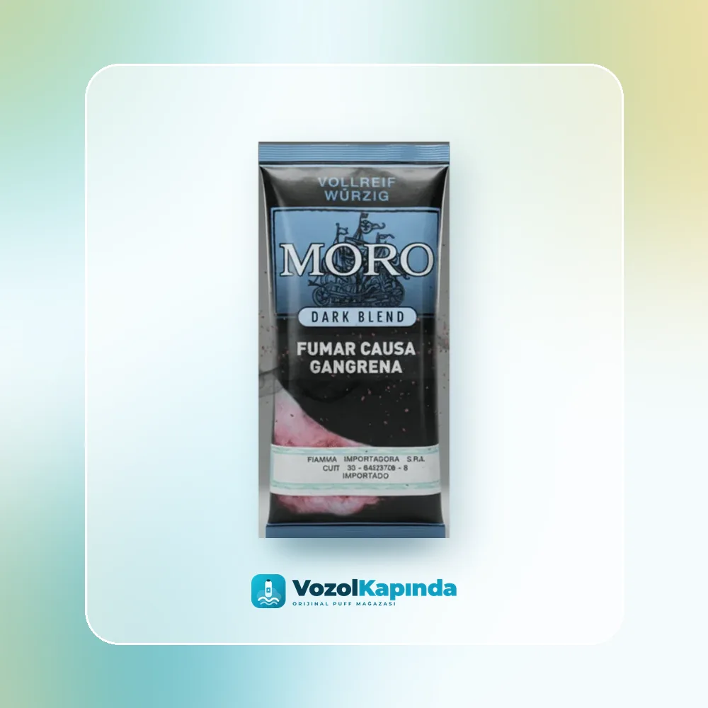 Moro Dark Blend tütün 40gr Fiyatı Moro Dark Blend tütün 40gr satın al, Vozol Kapında