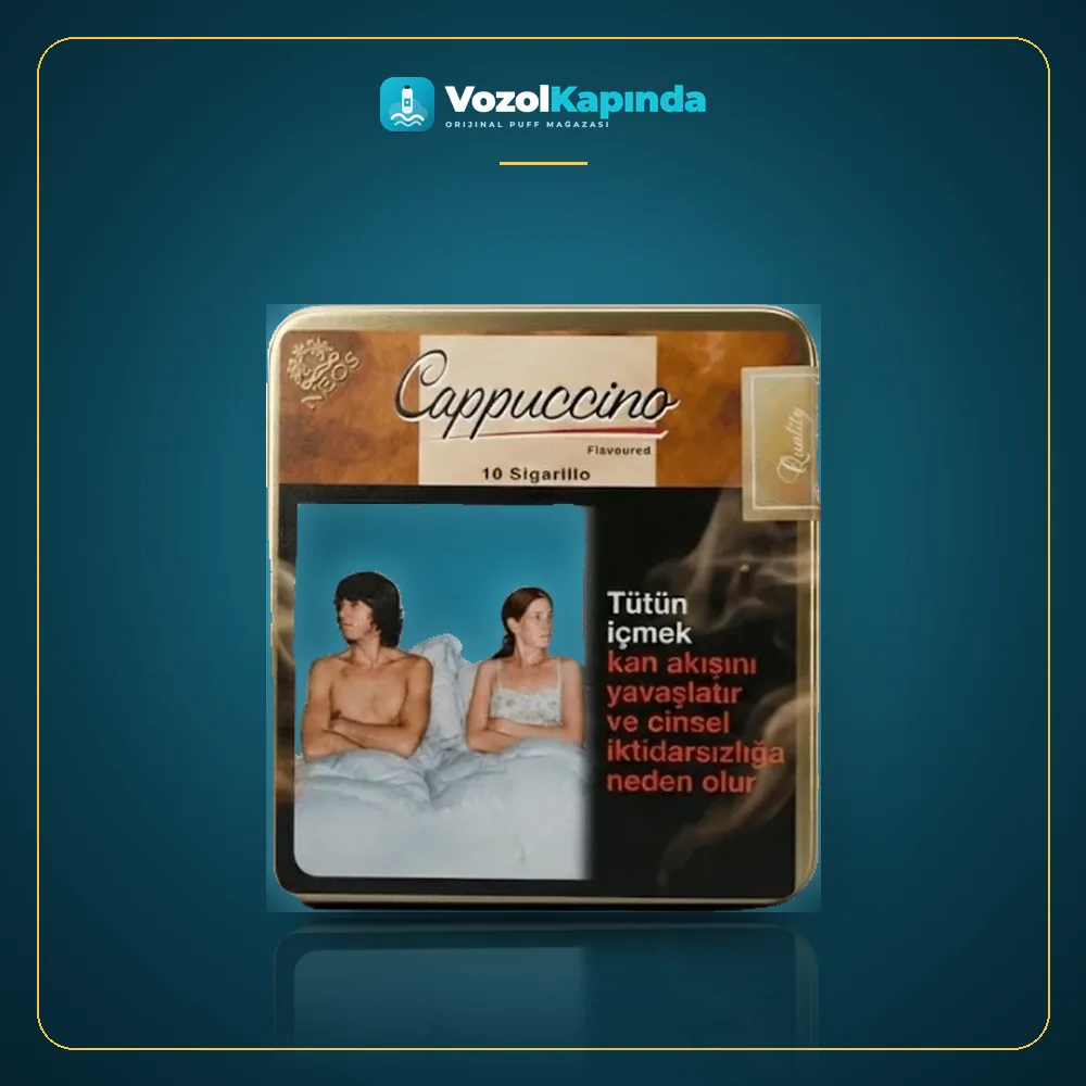 Neos Cappuccino Sigarillo 10’s ürün görseli, orijinal sigarillo