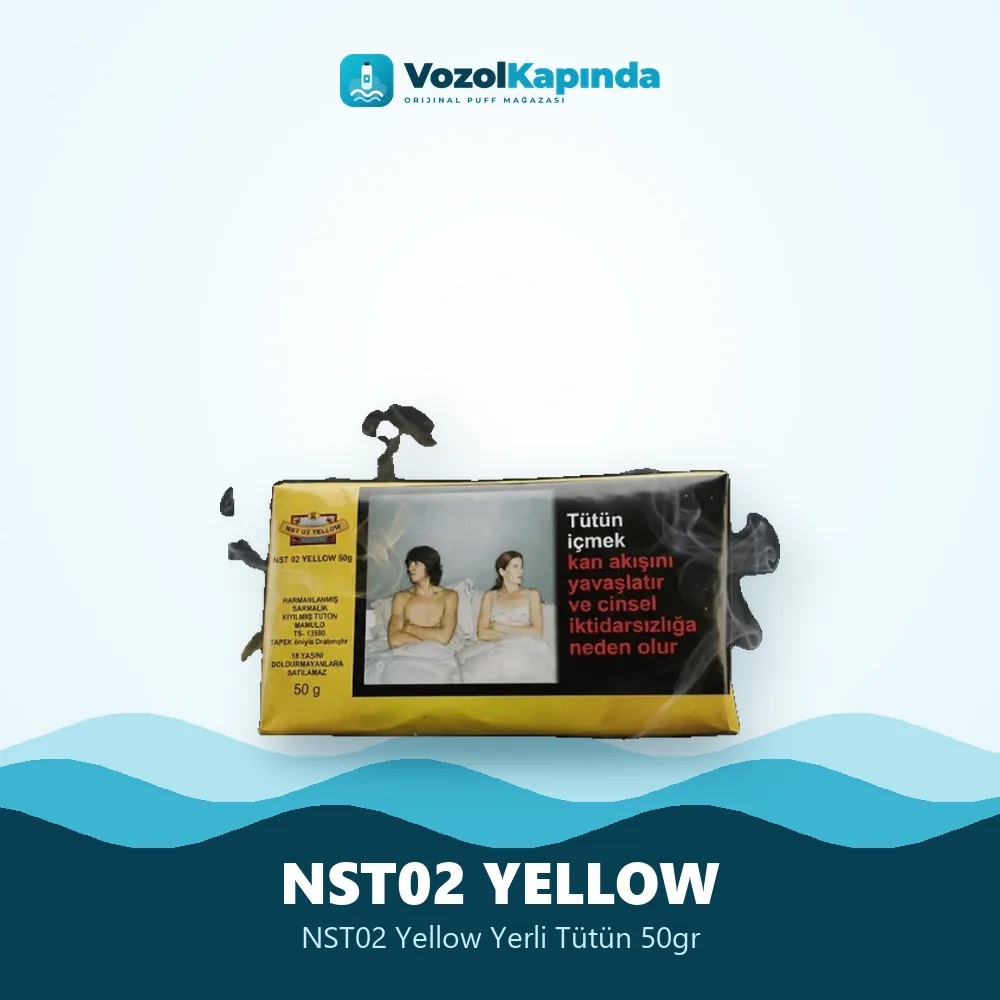 NST02 Yellow Yerli Tütün 50gr özellikleri: orijinal ürün, kapıda ödeme, gizli paket
