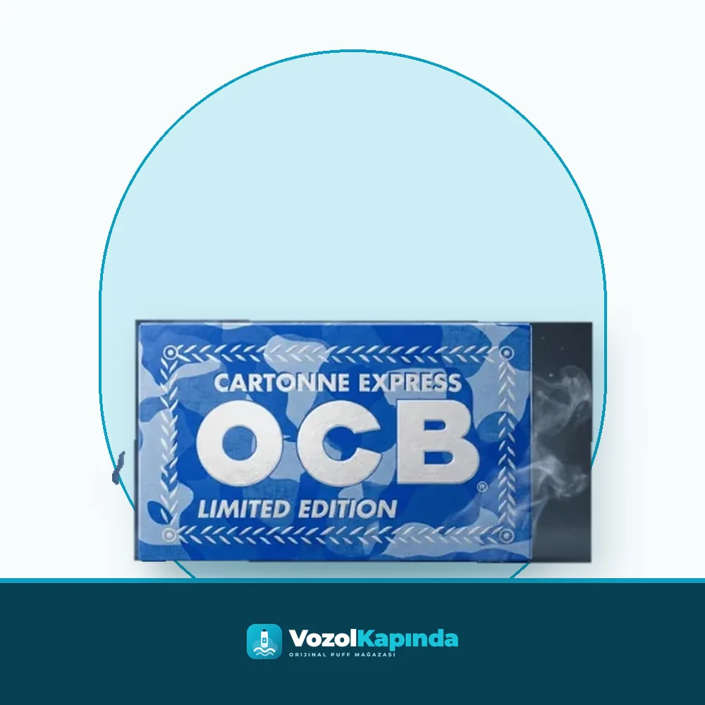 OCB Cartonne Express Limited Edition Double Sigara Kağıdı ürün görseli, orijinal sarma kağıdı