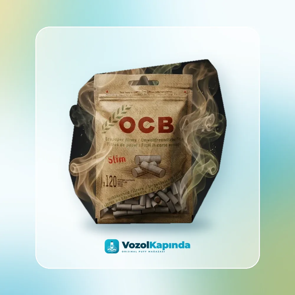 OCB Organik Poşet Sigara Sarma Filtresi Sipariş OCB Organik Poşet Sigara Sarma Filtresi, Vozol Kapında orijinal sarma filtresi