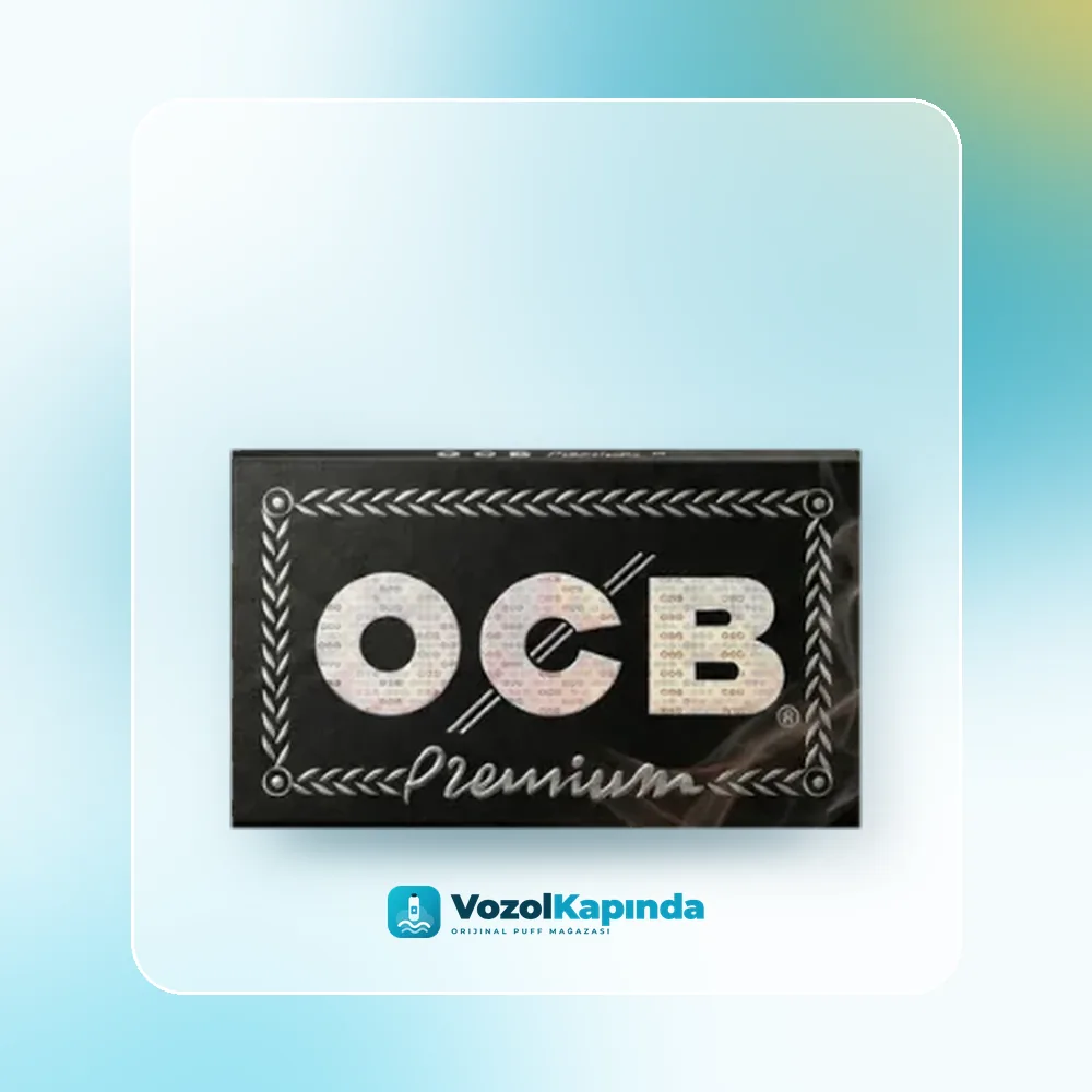 OCB Premium siyah kısa sigara kağıdı Double Satın Al OCB Premium siyah kısa sigara kağıdı Double, Vozol Kapında orijinal sarma kağıdı