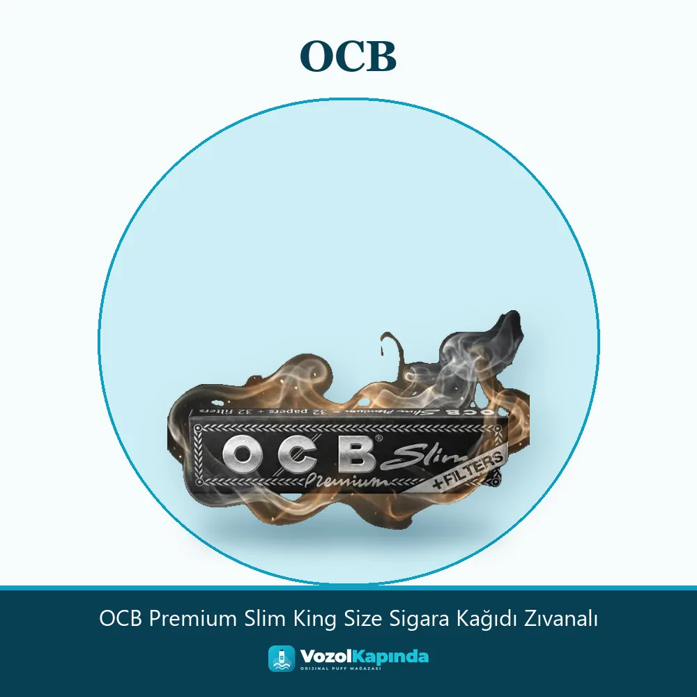 OCB Premium Slim King Size Sigara Kağıdı Zıvanalı Bilgi Kartı OCB Premium Slim King Size Sigara Kağıdı Zıvanalı özellikleri: orijinal ürün, kapıda ödeme, gizli paket