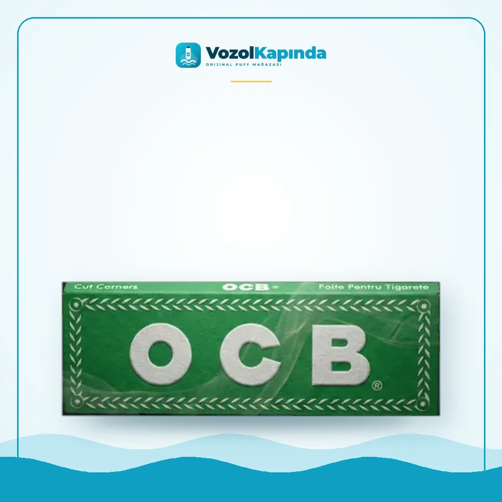 OCB Yeşil No.8 Sigara Kağıdı Tekli Fiyatı OCB Yeşil No.8 Sigara Kağıdı Tekli fiyatı ve siparişi, Vozol Kapında
