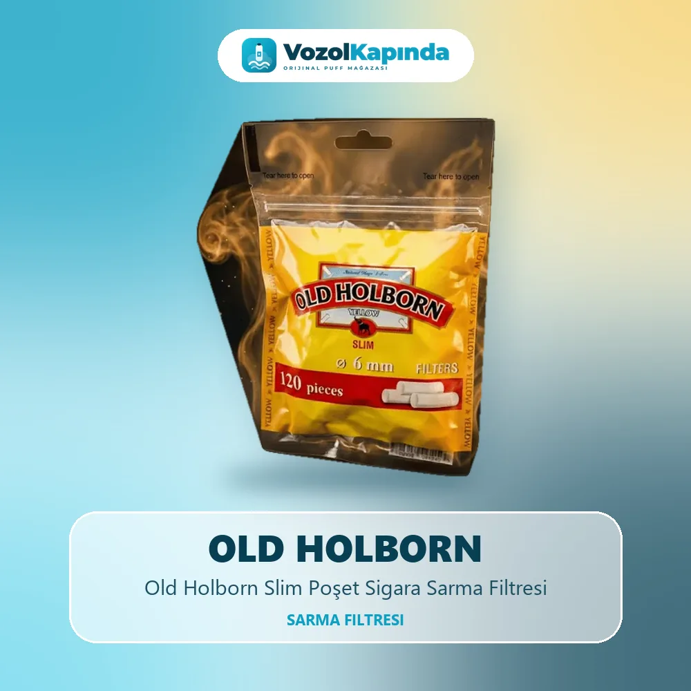 Old Holborn Slim Poşet Sigara Sarma Filtresi sipariş avantajları: kapıda ödeme ve gizli paket