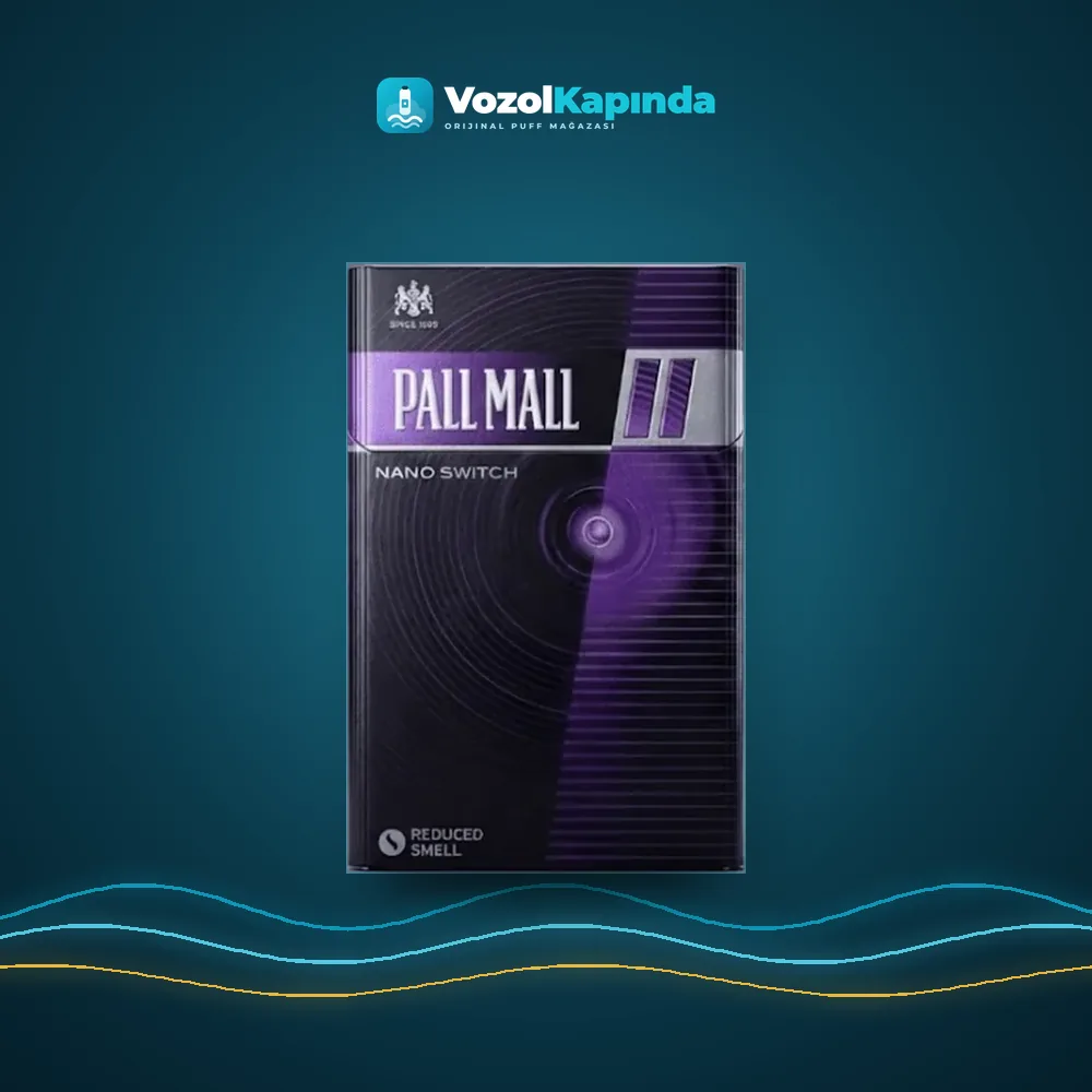 Pall Mall Nano Switch sigara Böğürtlen Aromalı fiyatı ve siparişi, Vozol Kapında
