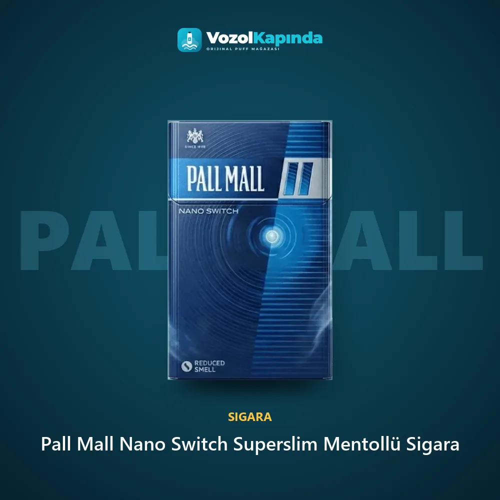 Pall Mall Nano Switch Superslim Mentollü Sigara bilgi kartı, orijinal sigara