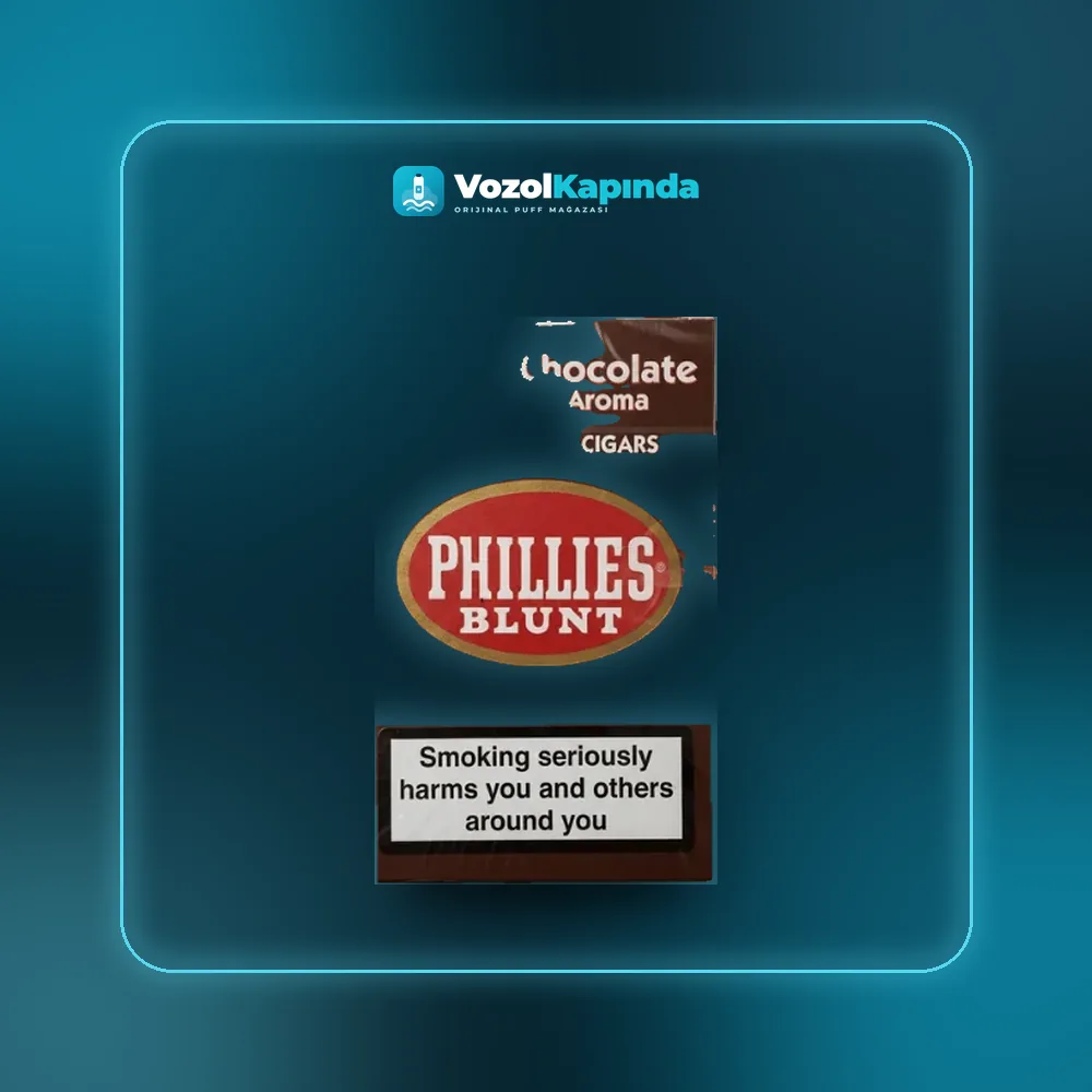 Phillies Blunt Chocolate Puro Çikolata aromalı Fiyatı Phillies Blunt Chocolate Puro Çikolata aromalı, Vozol Kapında orijinal puro