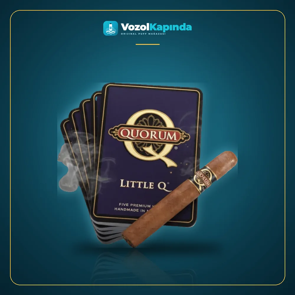 Quorum Little Q Puro 5’s Paket Görünümü Quorum Little Q Puro 5’s ürün görseli, orijinal puro