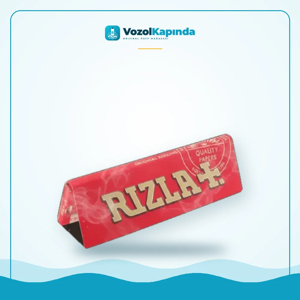 RIZLA Regular Red Kırmızı Sigara Kağıdı Sipariş RIZLA Regular Red Kırmızı Sigara Kağıdı satın al, Vozol Kapında