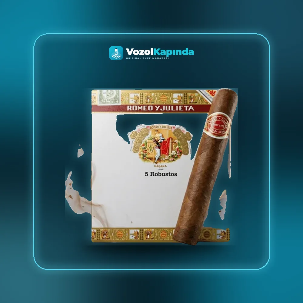 Romeo Julietta Robustos Puro 5’s Gift Pack DOMİNİC, Vozol Kapında orijinal puro