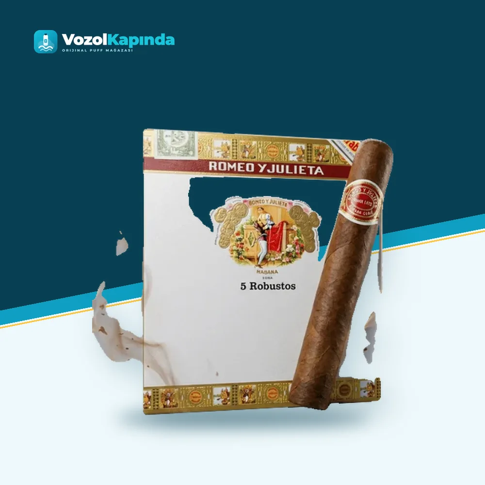 Romeo Julietta Robustos Puro 5’s Gift Pack DOMİNİC ürün görseli, orijinal puro