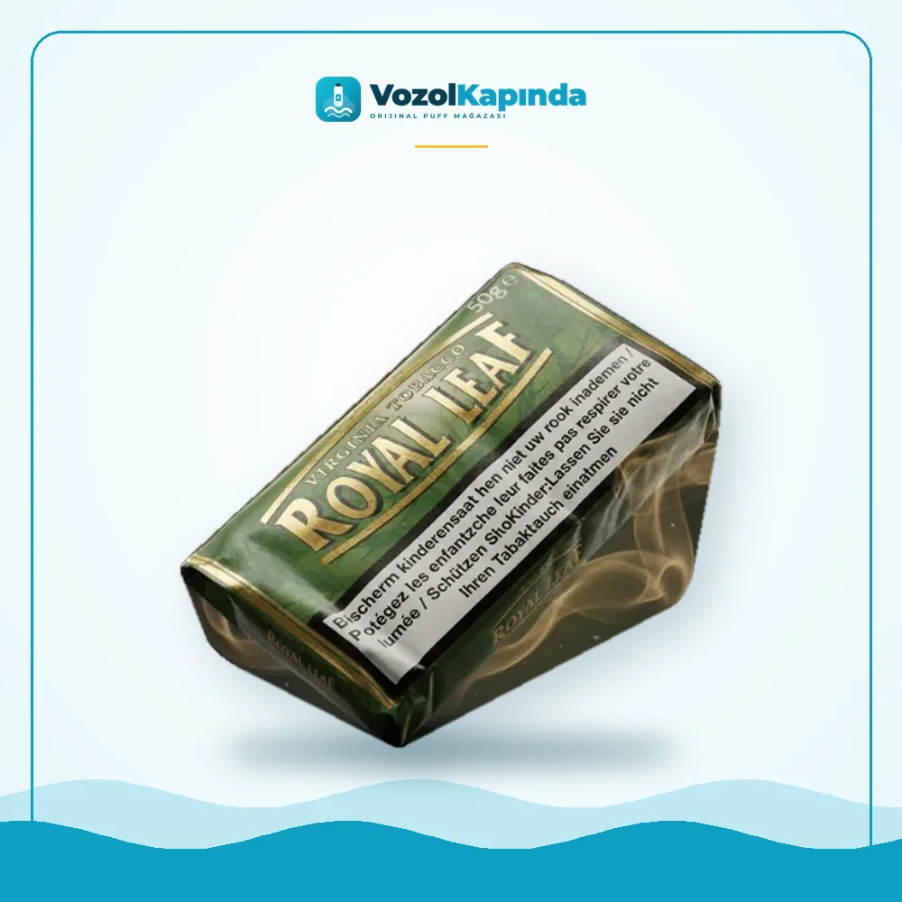 Royal Leaf Green Organik ithal tütün 50gr Sipariş Royal Leaf Green Organik ithal tütün 50gr satın al, Vozol Kapında