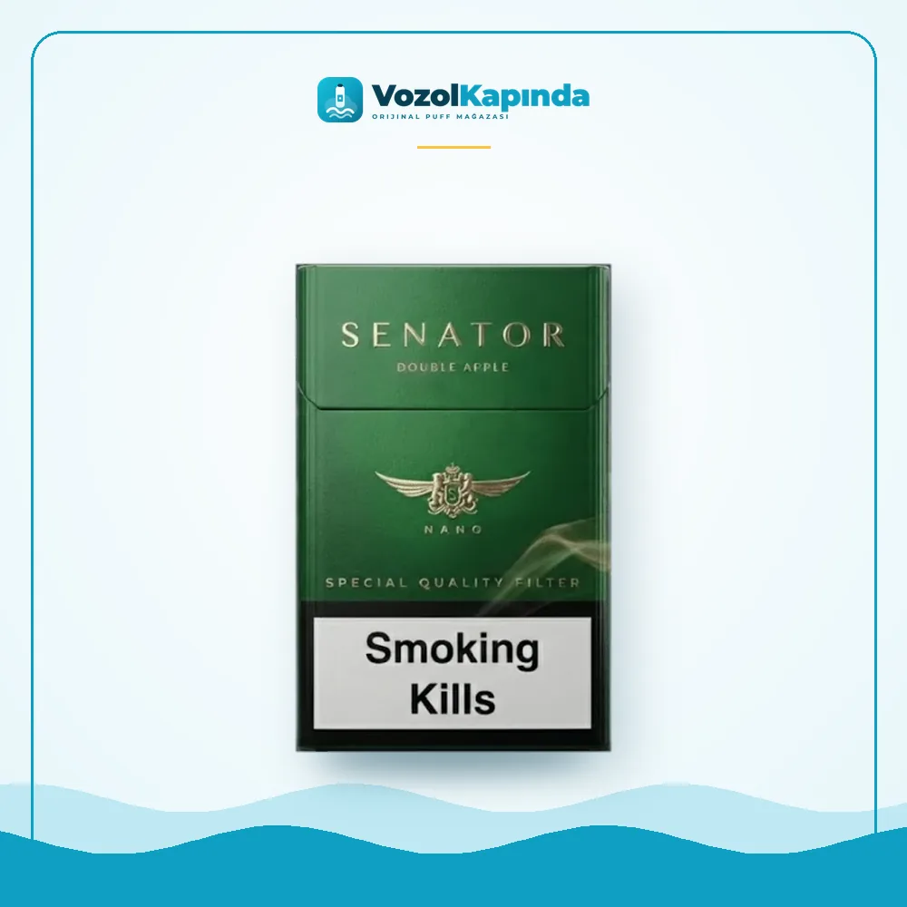 Senator Nano Double Apple sigara Elma aromalı Satın Al Senator Nano Double Apple sigara Elma aromalı, Vozol Kapında orijinal sigara