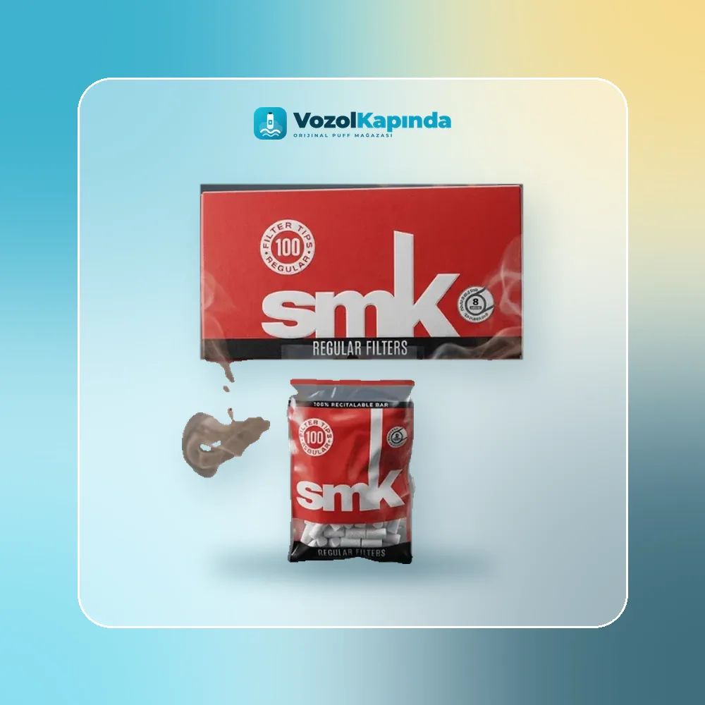 SMK 8mm Sigara Sarma Filtresi paket görünümü