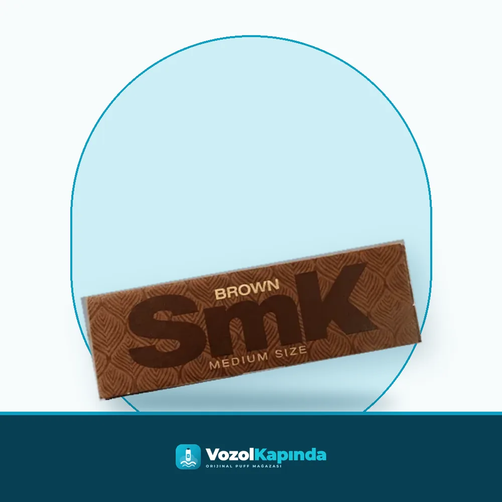 SMK Brown Medium Sarma Kağıdı Tekli Ürün Görseli SMK Brown Medium Sarma Kağıdı Tekli paket görünümü