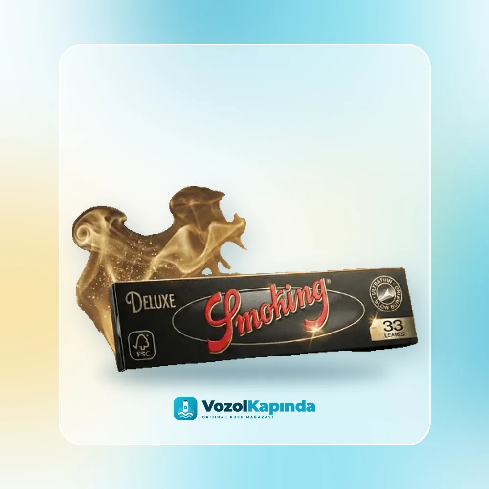 Smoking Deluxe King Size sigara kağıdı fiyatı ve siparişi, Vozol Kapında