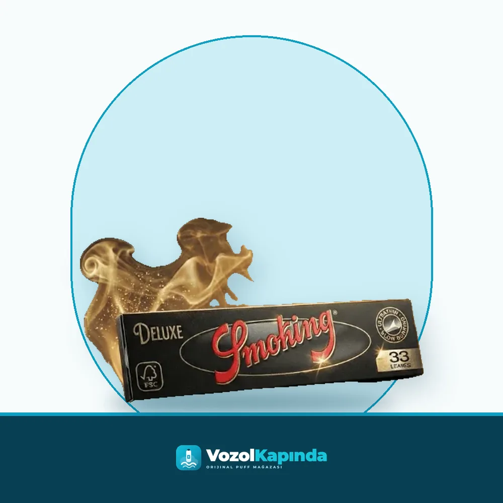 Smoking Deluxe King Size sigara kağıdı ürün görseli, orijinal sarma kağıdı