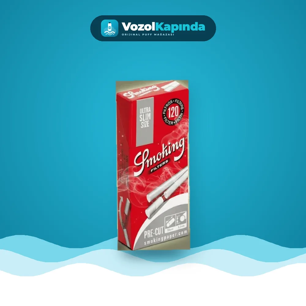 Smoking Precut Ultra Slim Kutu Sigara Sarma Filtresi Sipariş Smoking Precut Ultra Slim Kutu Sigara Sarma Filtresi fiyatı ve siparişi, Vozol Kapında