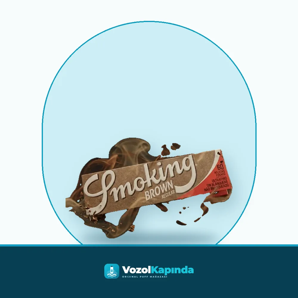 Smoking Regular Brown Sigara Kağıdı -Tekli paket görünümü