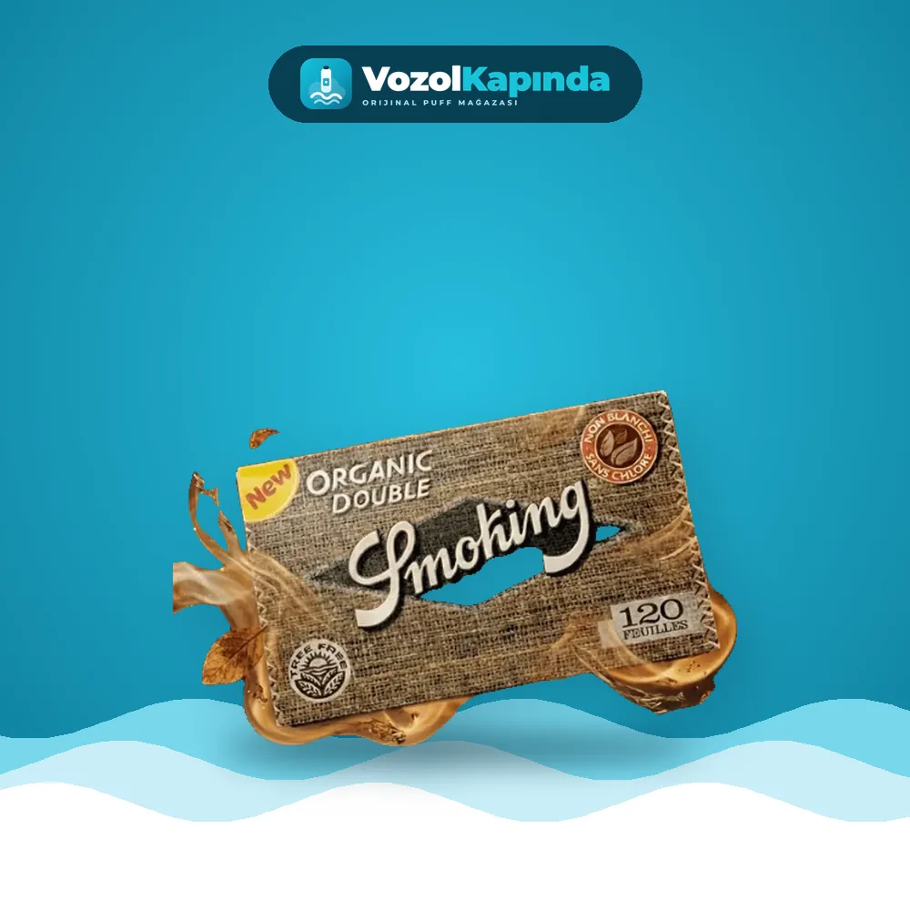 Smoking Regular Organik Double Sigara Kağıdı fiyatı ve siparişi, Vozol Kapında
