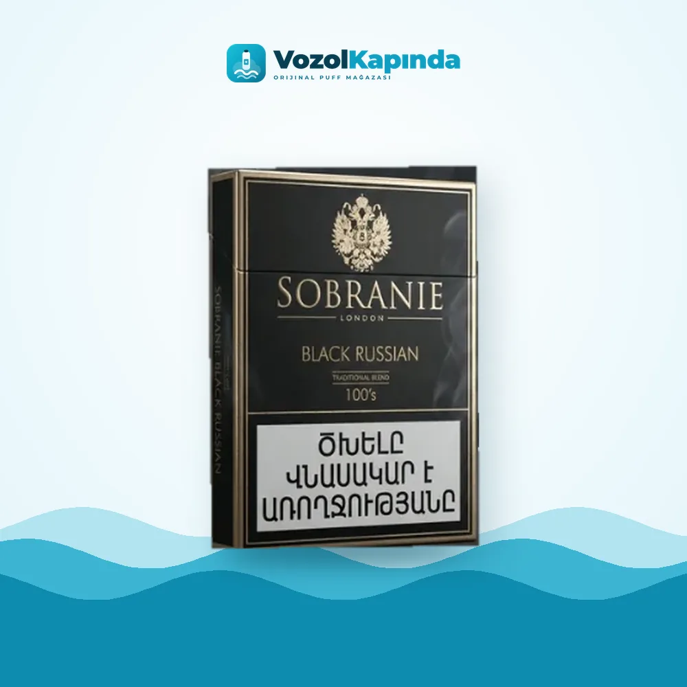 Sobranie Black Russian ithal sigara ürün görseli, orijinal sigara