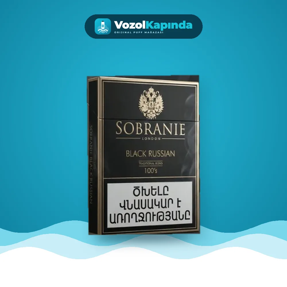 Sobranie Black Russian ithal sigara fiyatı ve siparişi, Vozol Kapında