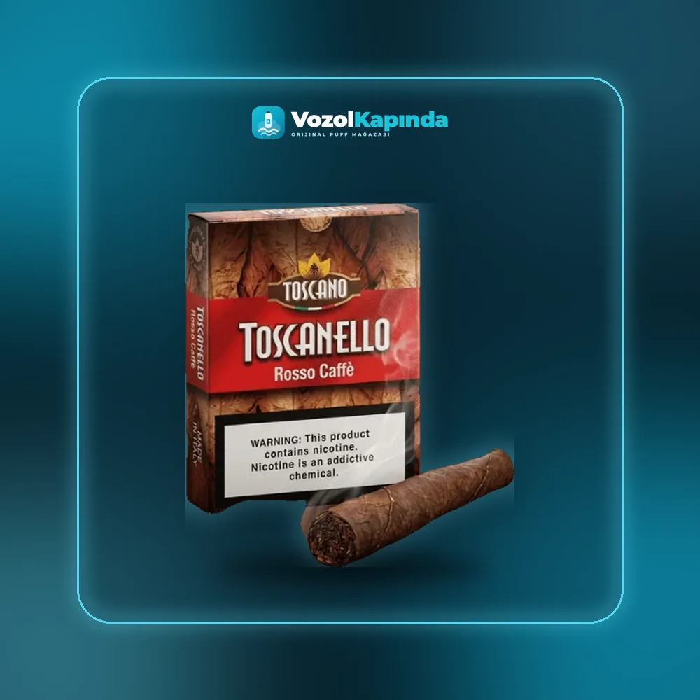 Toscanello Rosso Caffé Puro Rom Kahve Aromalı Satın Al Toscanello Rosso Caffé Puro Rom Kahve Aromalı fiyatı ve siparişi, Vozol Kapında