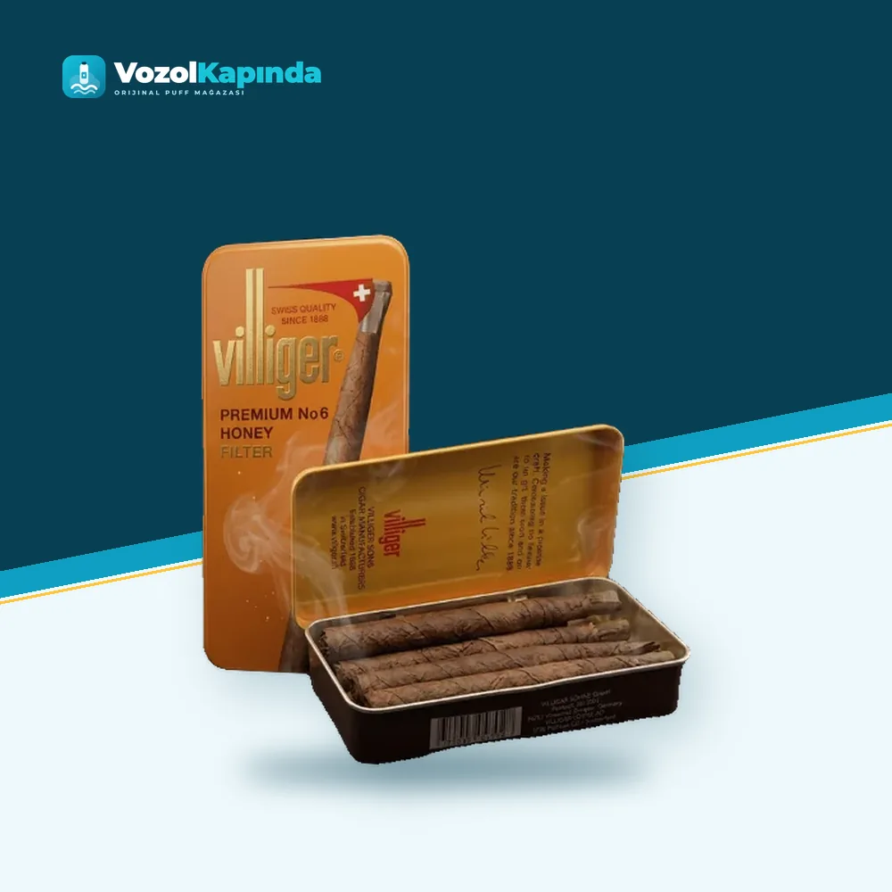 Villiger Premium Honey sigarillo 10’s Ürün Görseli Villiger Premium Honey sigarillo 10’s paket görünümü