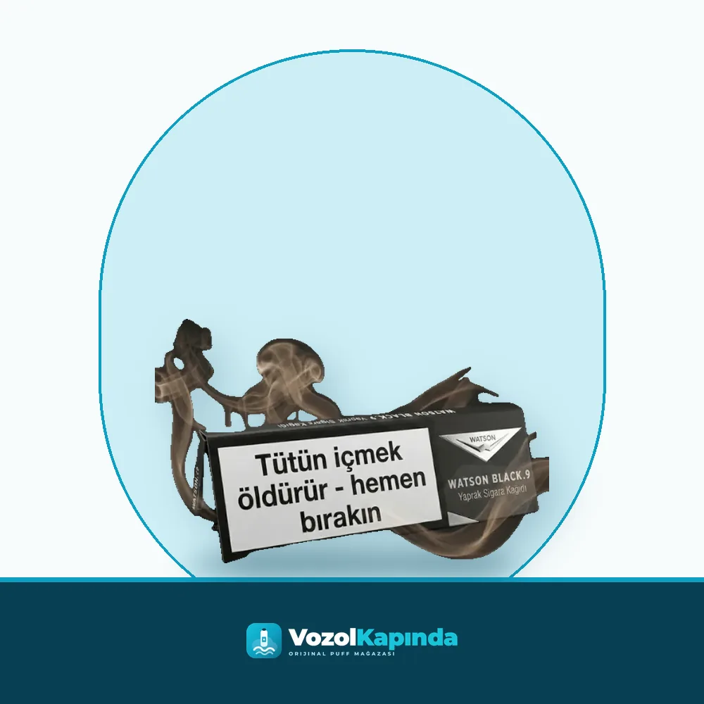 Watson Black No9 Sigara Sarma Kağıdı Ürün Görseli Watson Black No9 Sigara Sarma Kağıdı ürün görseli, orijinal sarma kağıdı