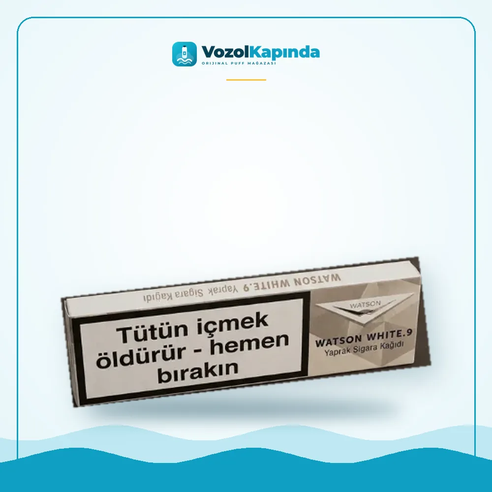Watson White No9 Sigara Sarma Kağıdı Sipariş Watson White No9 Sigara Sarma Kağıdı, Vozol Kapında orijinal sarma kağıdı